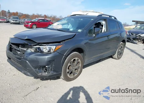 2021 Subaru Crosstrek Premium from USA, damaged, VIN JF2GTAEC3MH660539